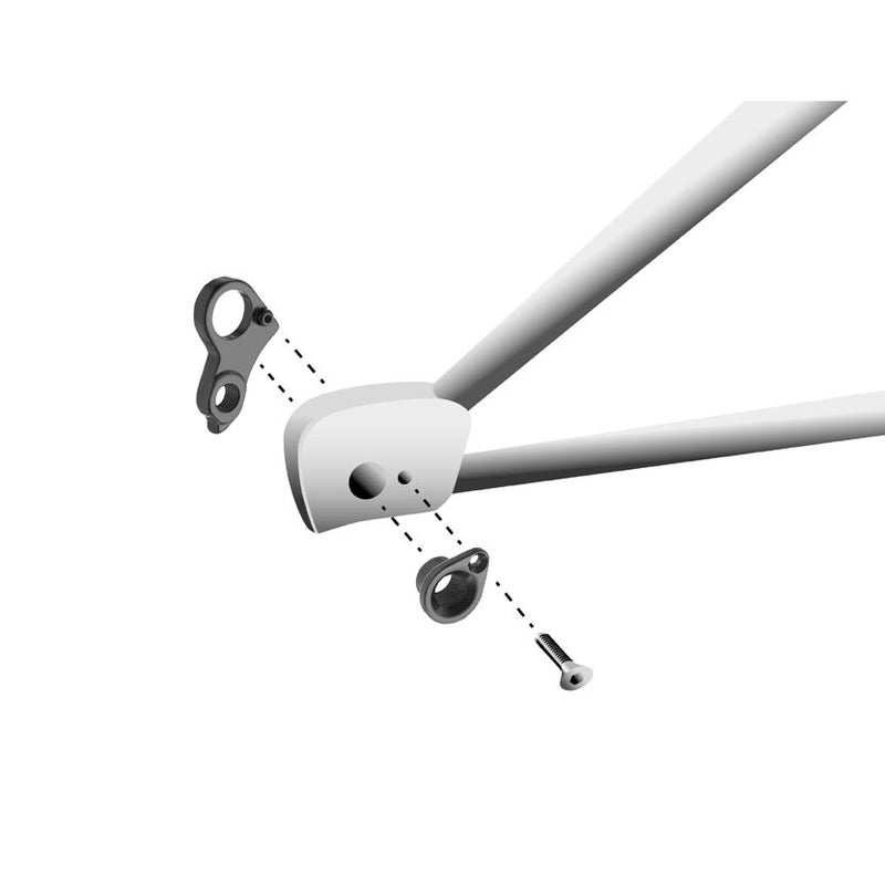 Load image into Gallery viewer, derailleurhanger GH-176 zwart