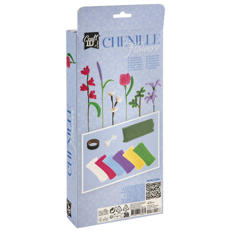 Afbeelding laden in galerijviewer, Craft id chenille bloemenset 108-delig
