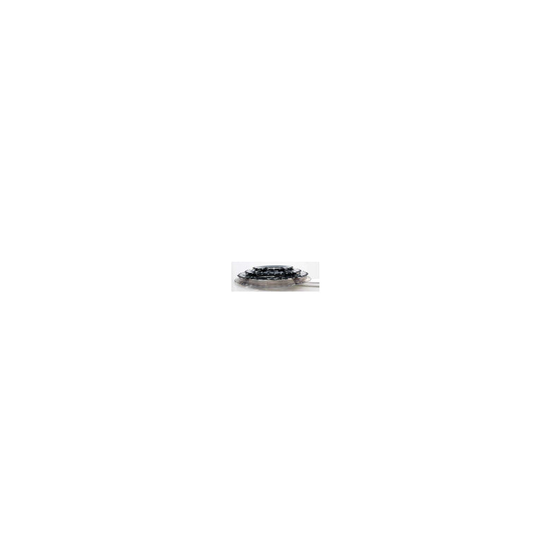 Load image into Gallery viewer, Lasco crankset 24 34 42t zilver zwart verdiept -4mm