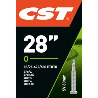 Load image into Gallery viewer, CST Binnenband sv15 race 28 inch 18 25-622 sv 60 mm extra lang 071505