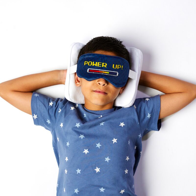 Load image into Gallery viewer, Ty relaxeazzz game over rond reiskussen slaapmasker