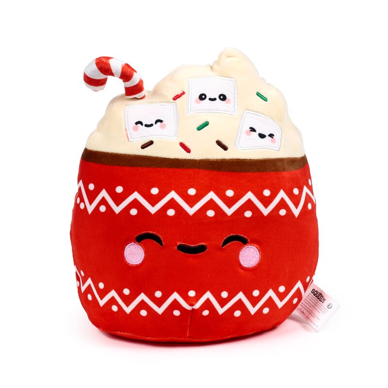 Load image into Gallery viewer, Pluche squidglys foodiemals aspen de warme chocomel