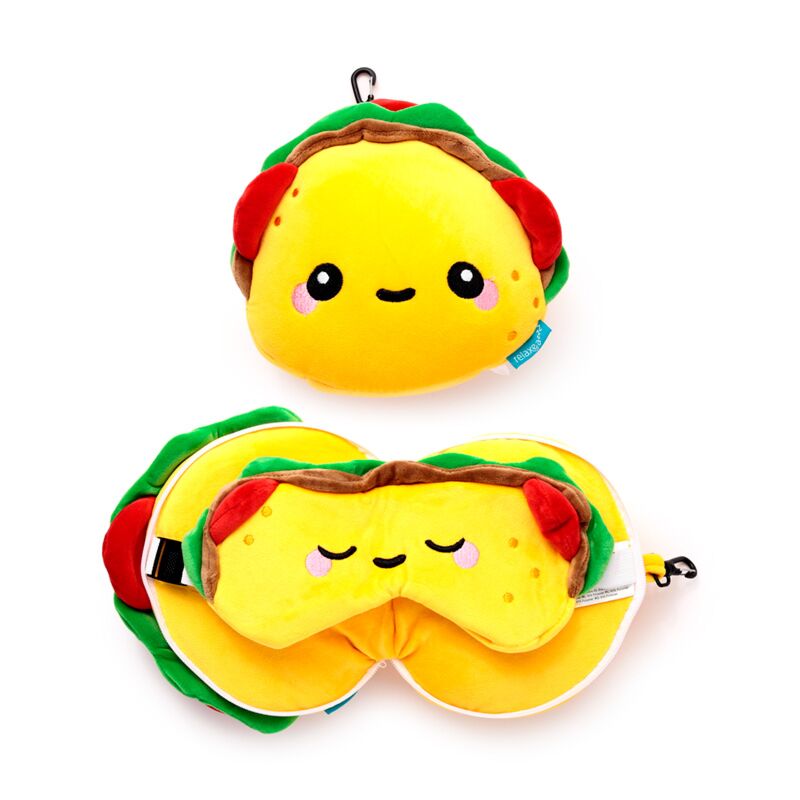 Load image into Gallery viewer, Ty relaxeazzz foodiemals frida de taco reiskussen slaapmasker