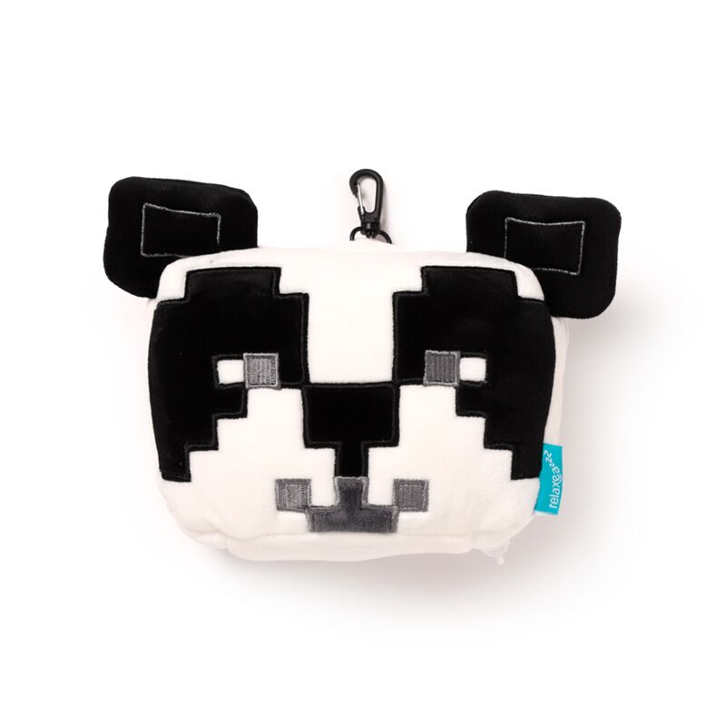 Load image into Gallery viewer, Union relaxeazzz minecraft panda rond reiskussen slaapmasker