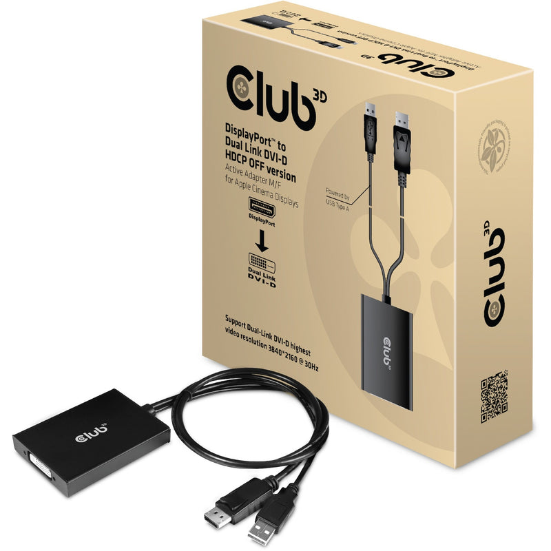 Load image into Gallery viewer, Club 3D DisplayPort to Dual Link DVI-D HDCP OFF version Ac
