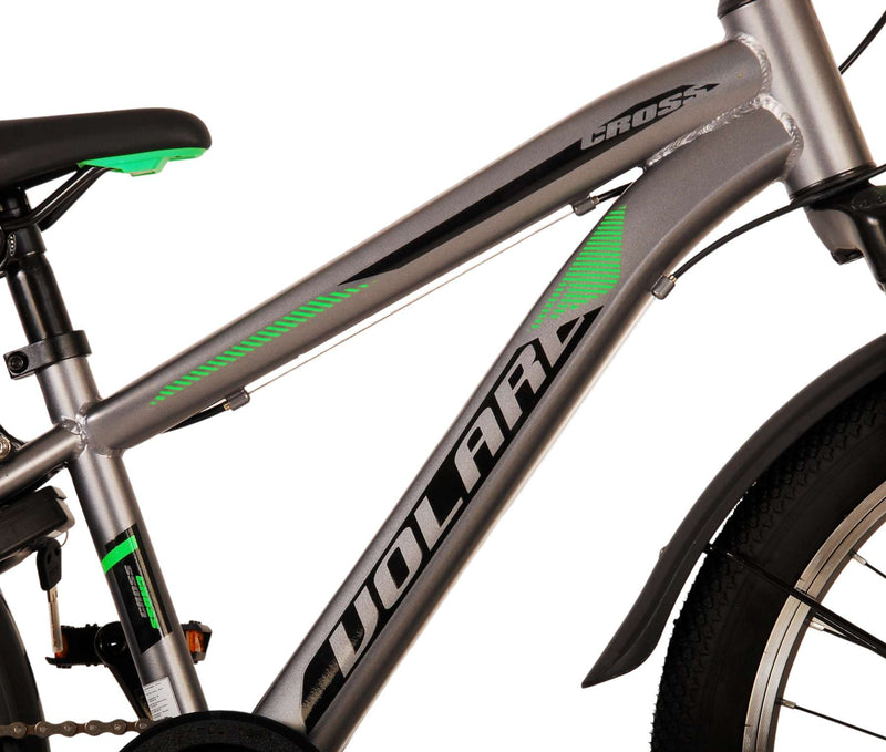 Load image into Gallery viewer, Volare Cross Kinderfiets - Jongens - 20 inch - Grijs - 6 versnellingen