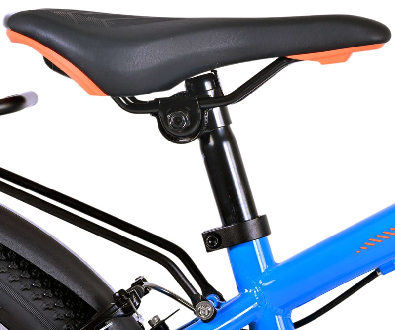 Load image into Gallery viewer, Volare Cross Kinderfiets - Jongens - 24 inch - Blauw - 18 versnellingen - Twee handremmen