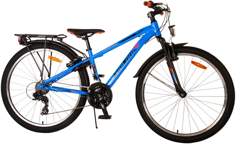Load image into Gallery viewer, Volare Cross Kinderfiets - Jongens - 26 inch - Blauw - 18 versnellingen - Twee handremmen