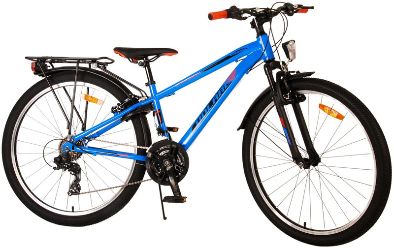 Load image into Gallery viewer, Volare Cross Kinderfiets - Jongens - 26 inch - Blauw - 18 versnellingen - Twee handremmen