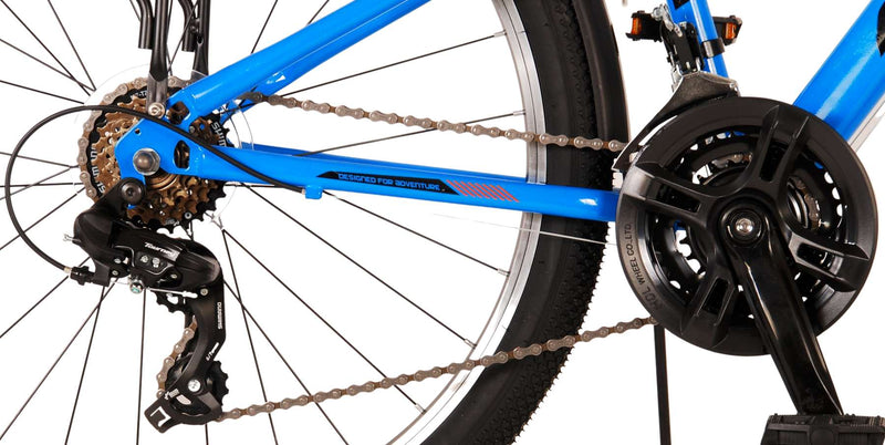 Load image into Gallery viewer, Volare Cross Kinderfiets - Jongens - 26 inch - Blauw - 18 versnellingen - Twee handremmen