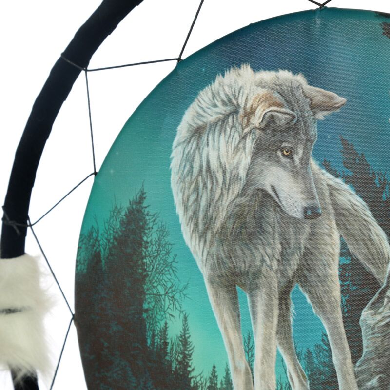Load image into Gallery viewer, Lisa parker spirit wolf droomvanger 60cm