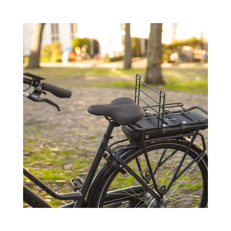 Load image into Gallery viewer, bagagerekje krat mee zwart met spin zwart