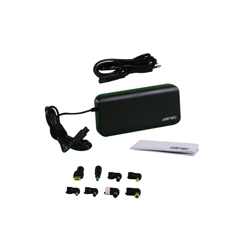 Load image into Gallery viewer, Universeel yanec universele laptop ac adapter 90w met 8 tips - zwart
