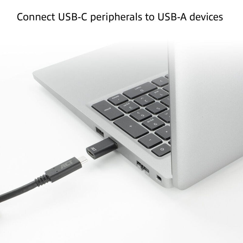 Afbeelding laden in galerijviewer, Act usb-a male to usb-c female adapter