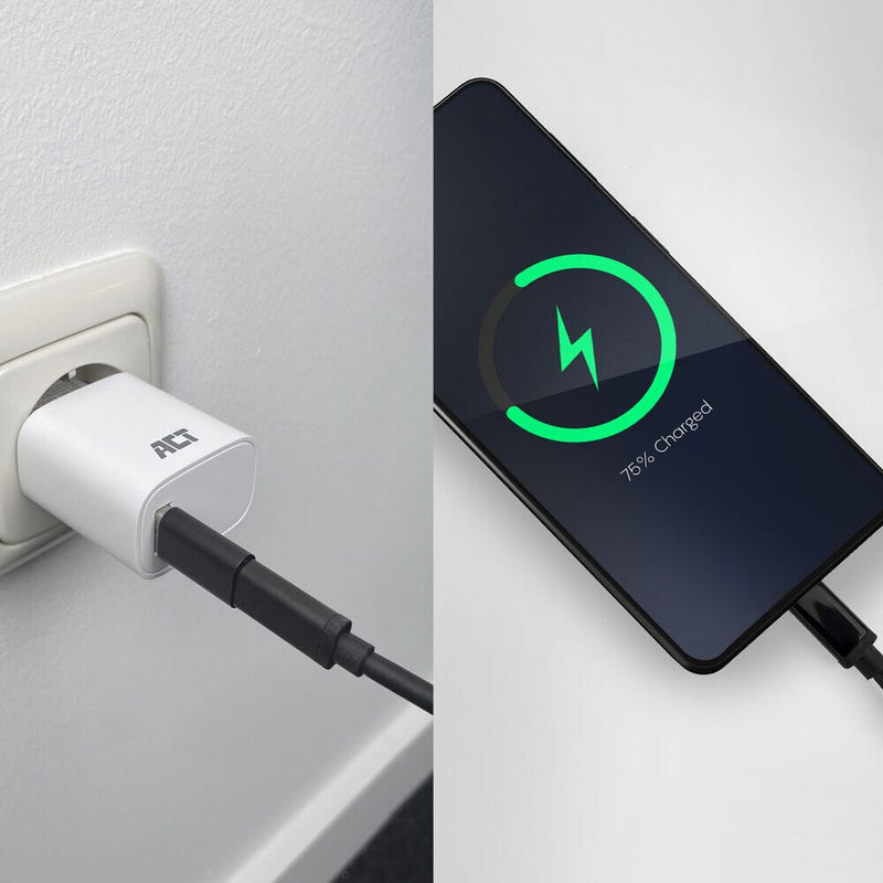 Afbeelding laden in galerijviewer, Act usb-a male to usb-c female adapter