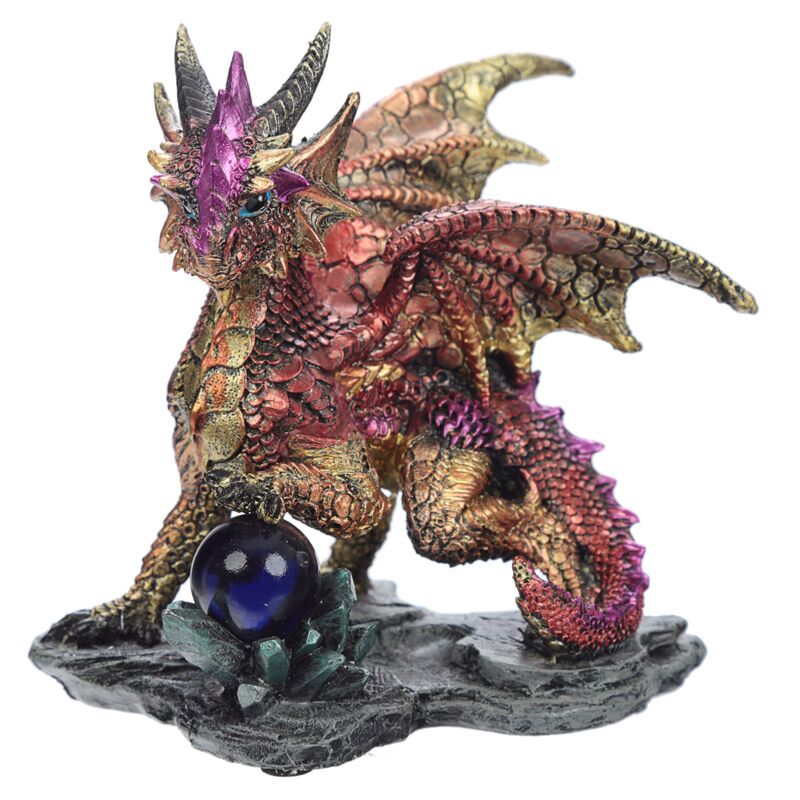 Load image into Gallery viewer, Enchanted nightmare draak - bergkristal waarzegger