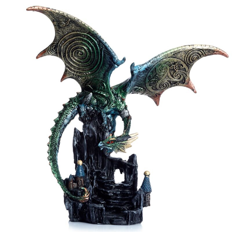 Load image into Gallery viewer, Dark legends wings of magic poortwachter draak