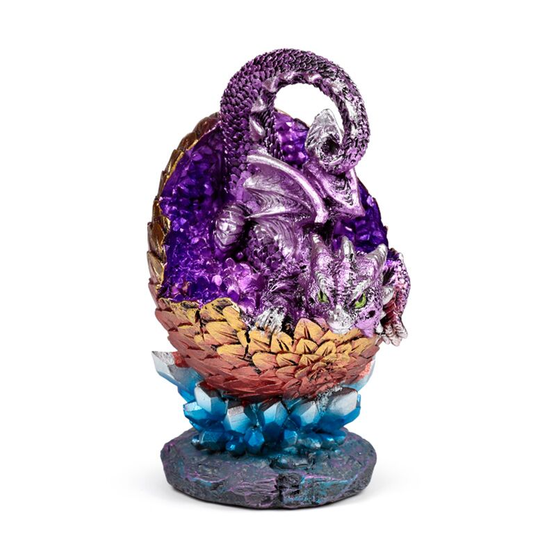 Load image into Gallery viewer, Elements baby draak uitkomend kristal ei