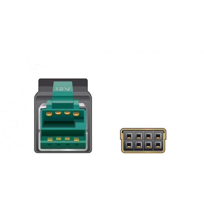 Load image into Gallery viewer, DeLOCK PoweredUSB kabel male 12 V > 2 x 4 pin male voor P