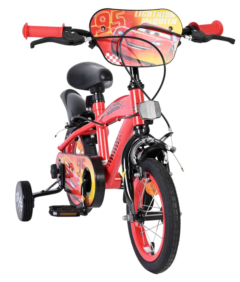 Load image into Gallery viewer, Disney autos disney cars kinderfiets - jongens - 12 inch - twee handremmen