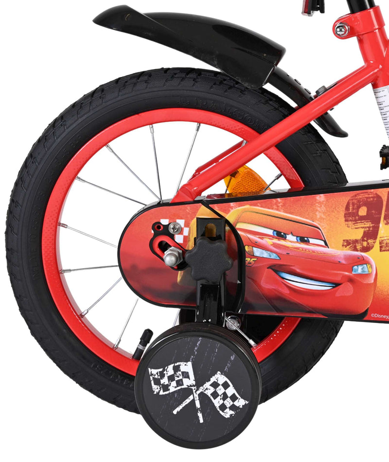 Load image into Gallery viewer, Disney autos disney cars kinderfiets - jongens - 14 inch - rood