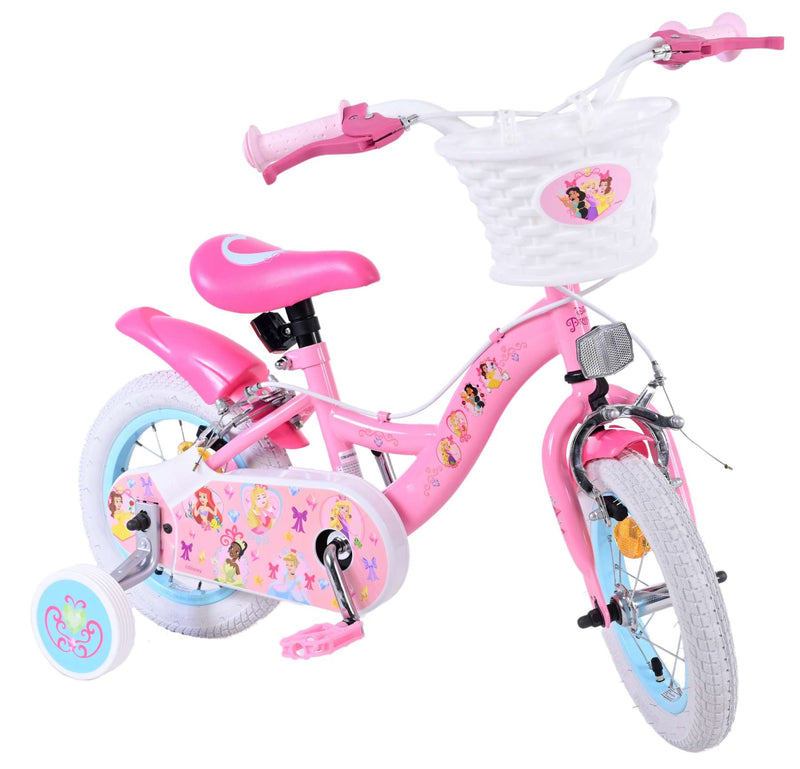 Load image into Gallery viewer, Volare magic royals kinderfiets - meisjes - 12 inch - roze - twee handremmen