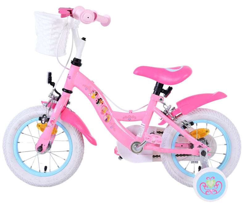 Load image into Gallery viewer, Volare magic royals kinderfiets - meisjes - 12 inch - roze - twee handremmen