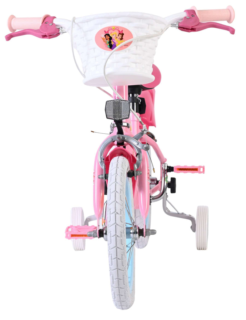 Load image into Gallery viewer, Disney prinzessin disney princess kinderfiets - meisjes - 14 inch - roze - twee handremmen