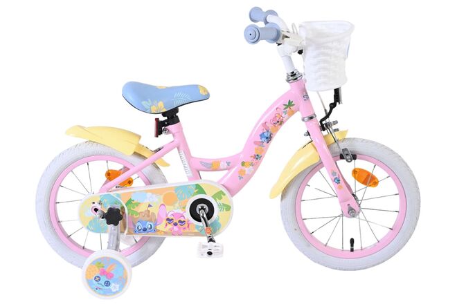 Load image into Gallery viewer, Stich disney stitch kinderfiets - meisjes - 14 inch - roze