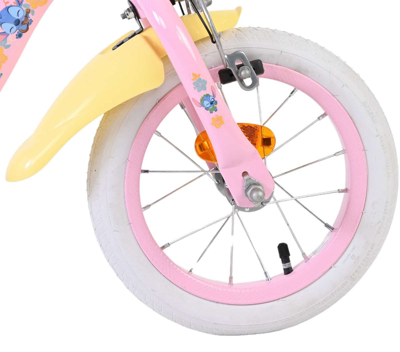 Afbeelding laden in galerijviewer, Volare koala kinderfiets - meisjes - 12 inch - roze - twee handremmen