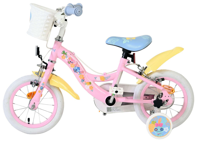 Afbeelding laden in galerijviewer, Volare koala kinderfiets - meisjes - 12 inch - roze - twee handremmen