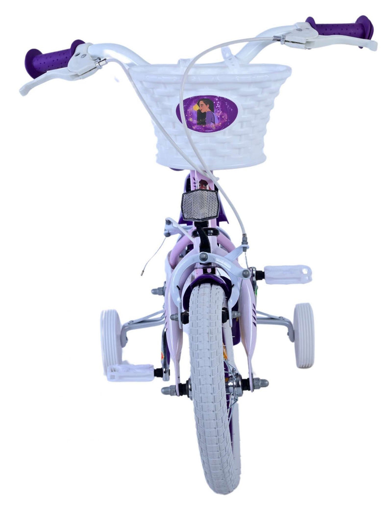 Load image into Gallery viewer, Wunsch disney wish kinderfiets - meisjes - 12 inch - paars - twee handremmen