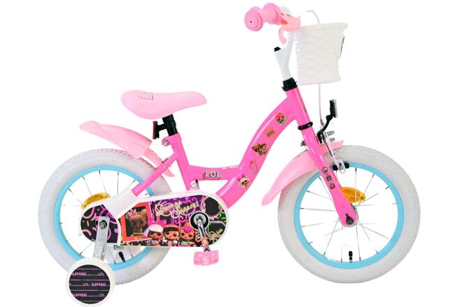 Load image into Gallery viewer, Volare dolls kinderfiets - meisjes - 14 inch - roze