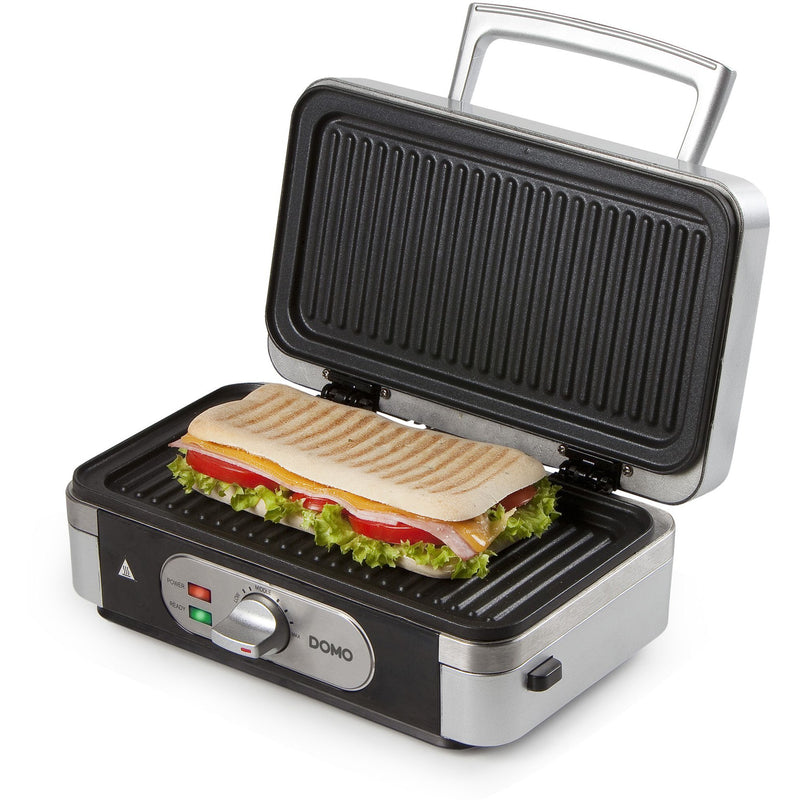 Load image into Gallery viewer, Domo snackmaker 3-in-1: croque-wafel-grill do9136c