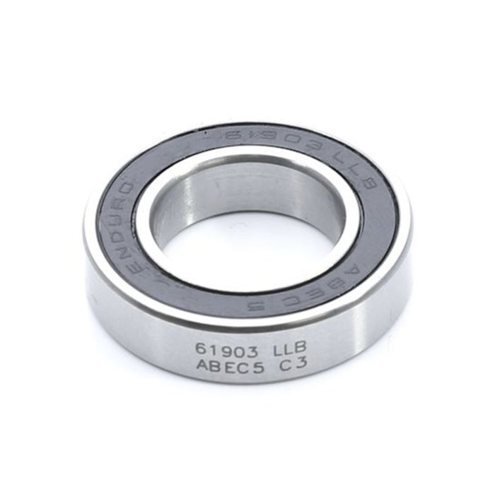 Afbeelding laden in galerijviewer, Enduro bearings 61903 llu llb cn a5 - abec 5 (radial) - 17x30x7