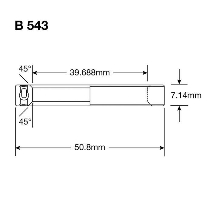 Load image into Gallery viewer, Enduro bearings b 543 llb ss - 440c stainless (radial) - 1 9 16''x2''x9 32''