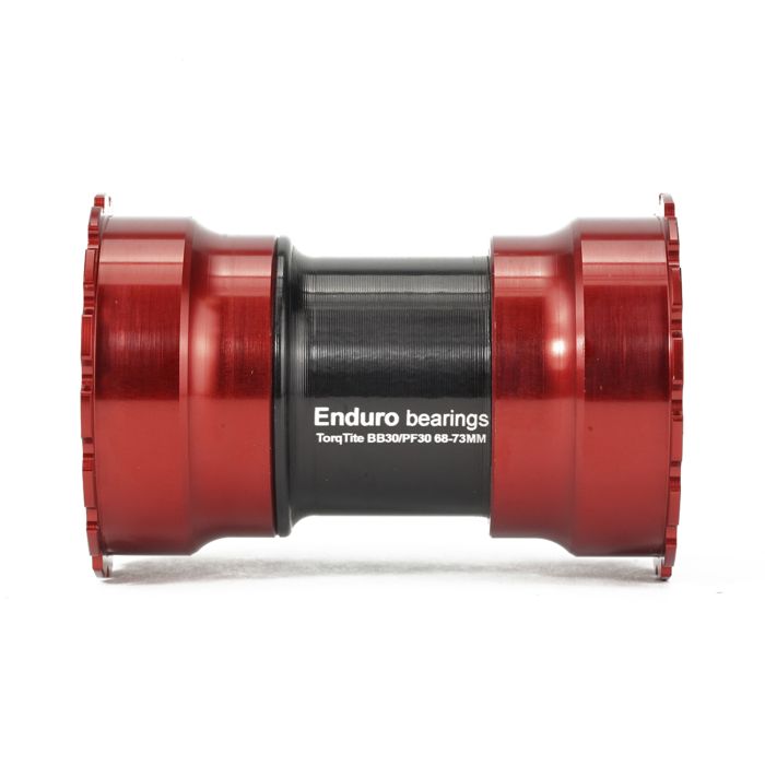 Afbeelding laden in galerijviewer, Enduro bearings torqtite bottom bracket - pf30 to 30mm (narrow) - a c ss - red