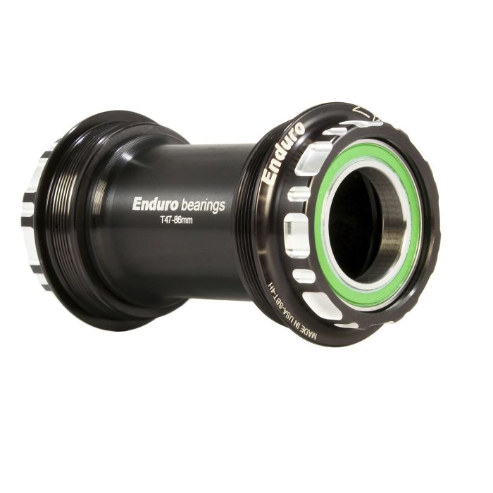Load image into Gallery viewer, Enduro bearings t47 bottom bracket to 24mm - a c ss - black
