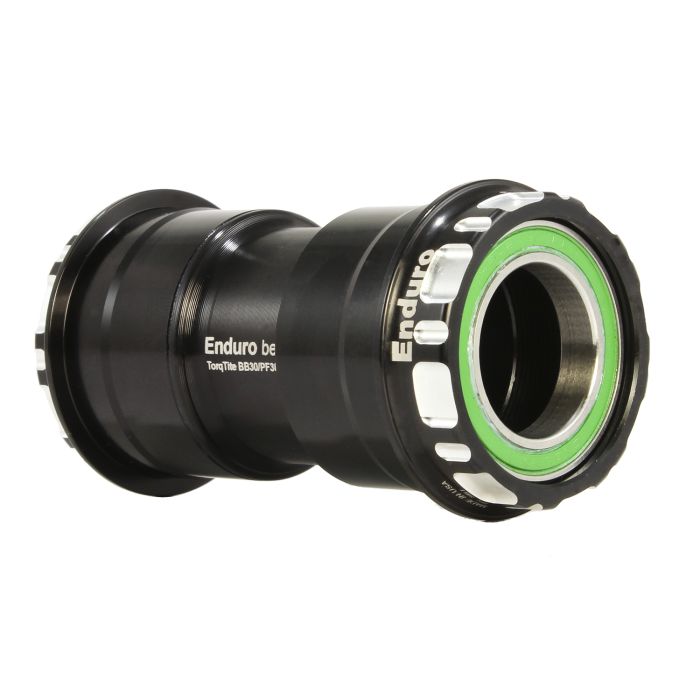 Afbeelding laden in galerijviewer, Enduro bearings torqtite bottom bracket - bb30a to 24mm - a c ss - black