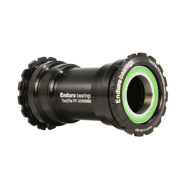 Afbeelding laden in galerijviewer, Enduro bearings torqtite bottom bracket - bb386 to gxp - a c ss - black