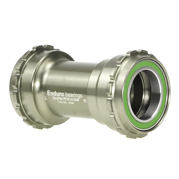 Load image into Gallery viewer, Enduro bearings torqtite bottom bracket - pf30 to dub - ss - graphite