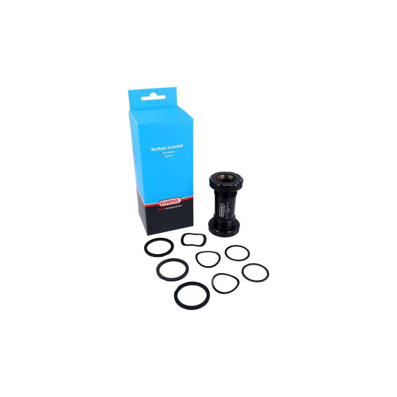 Load image into Gallery viewer, Trapas Elvedes Thread fit BSA voor Praxis road MTB 68-73 mm