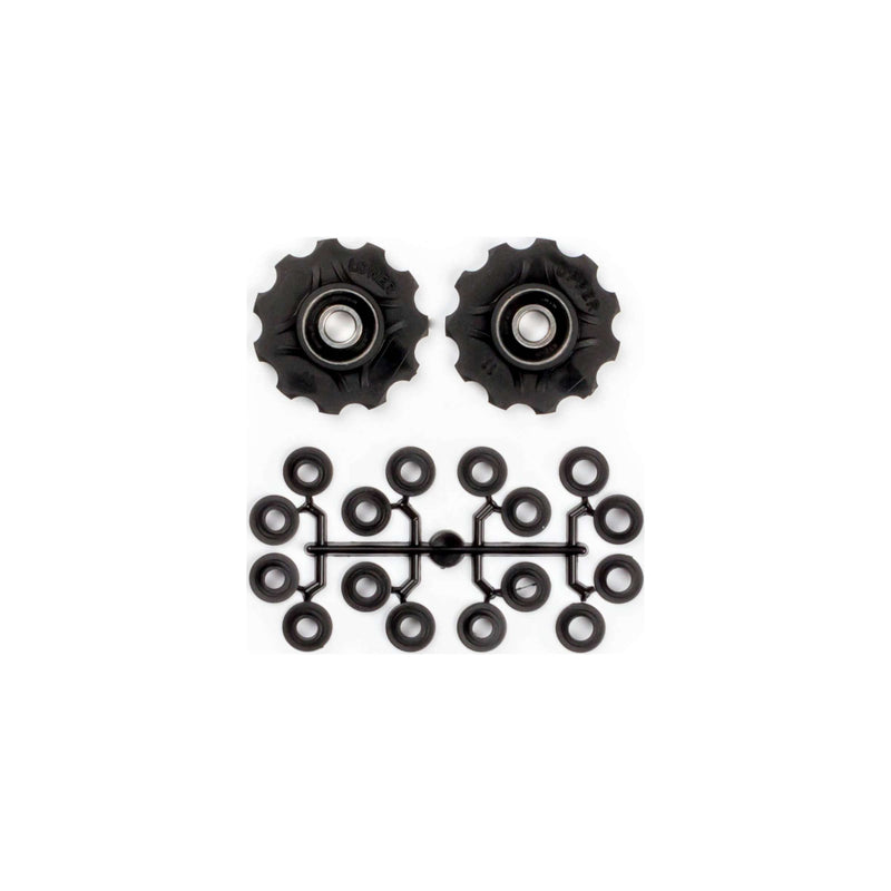Load image into Gallery viewer, derailleurwieltjes 11 tanden 7-11V zwart 2 stuks