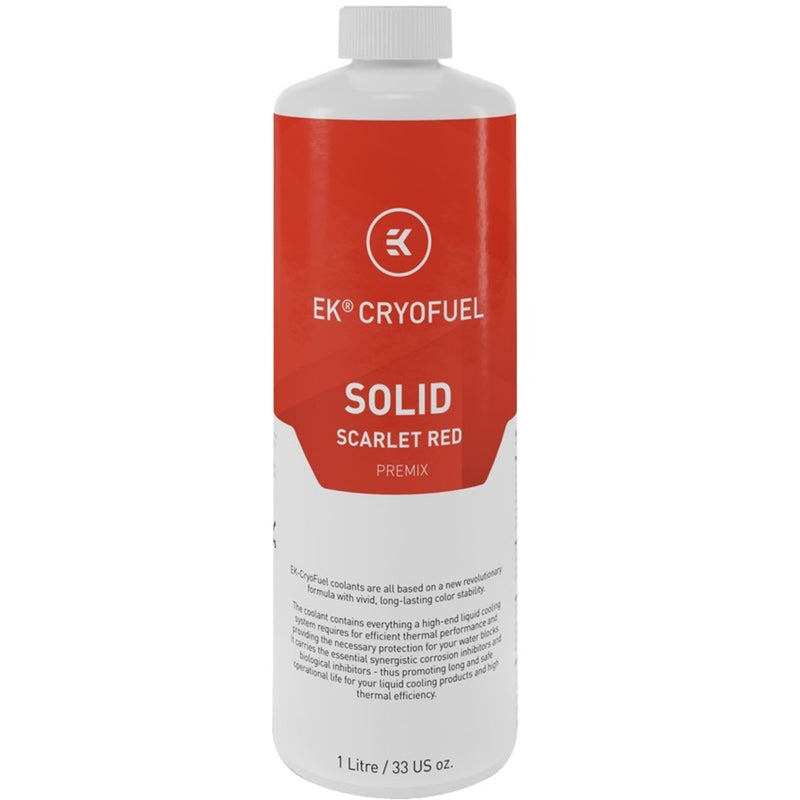 Load image into Gallery viewer, EKWB EKWB EK-CryoFuel Solid Scarlet Red (Premix 1000 mL)