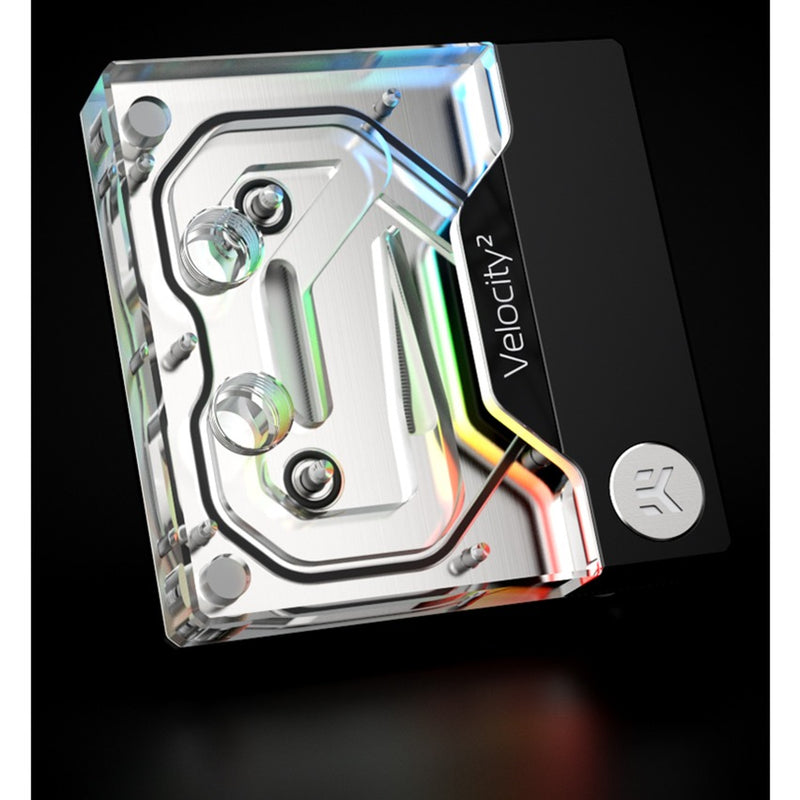 Load image into Gallery viewer, EKWB EK-Quantum Velocity² D-RGB 1700 Nickel + Plexi
