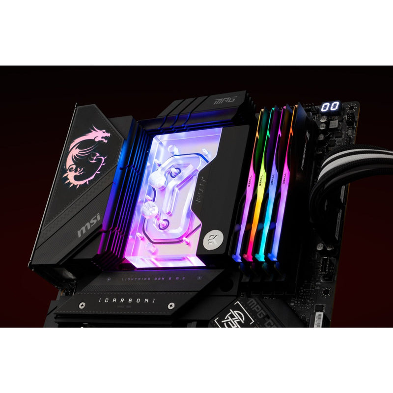 Load image into Gallery viewer, EKWB EK-Quantum Velocity² D-RGB AM5 Nikkel + Acryl