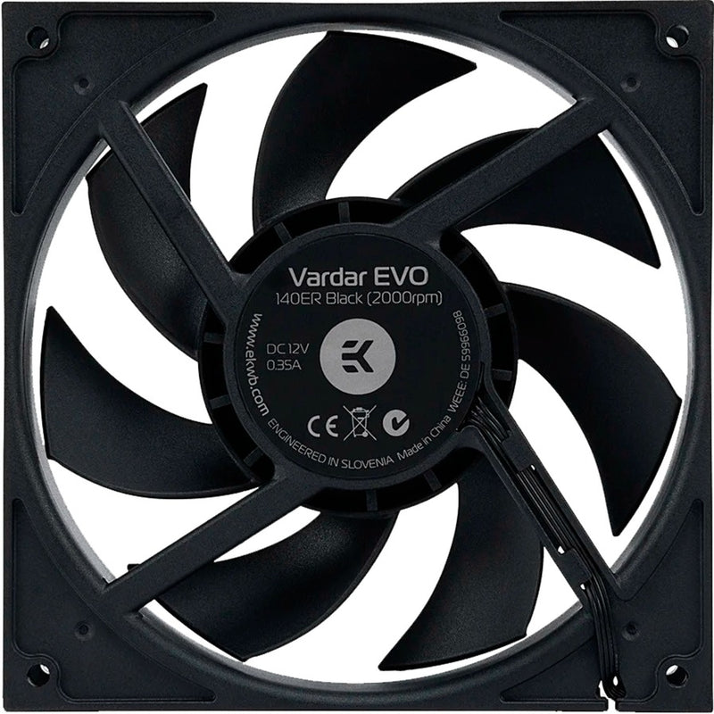 Load image into Gallery viewer, EKWB EK-Vardar EVO 140ER Black BB (500-2000rpm)