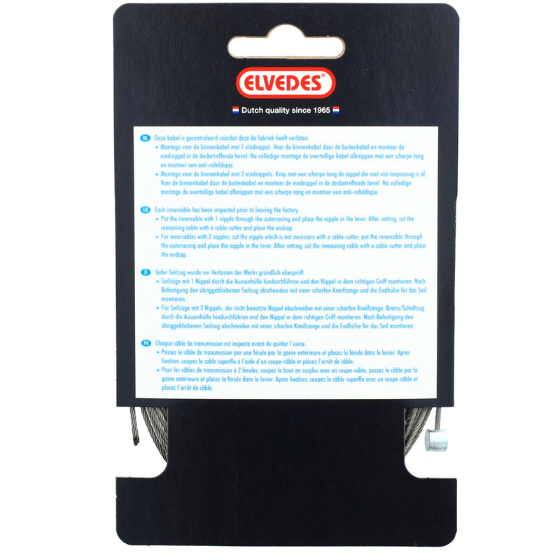 Load image into Gallery viewer, Elvedes rem binnenkabel ton 4 meter 49 draads 6427rvs-49-4m