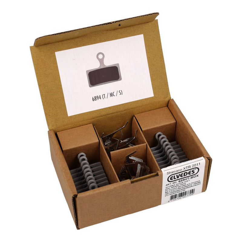 Load image into Gallery viewer, Elvedes cable systems bv elvedes schijfremblokken 6894t (10pr)