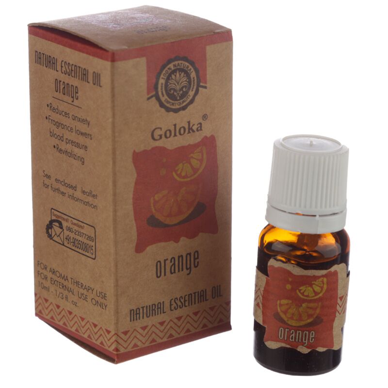 Afbeelding laden in galerijviewer, Goloka sinaasappel natuurlijke etherische olie 10ml